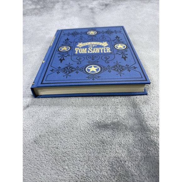 Adventures of Tom Sawyer Book Mark Twain 1st Edition Library Hardcover Slipcase - Picture 2 of 12